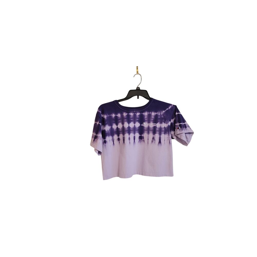 Champion Tie Dye Crop T-Shirt